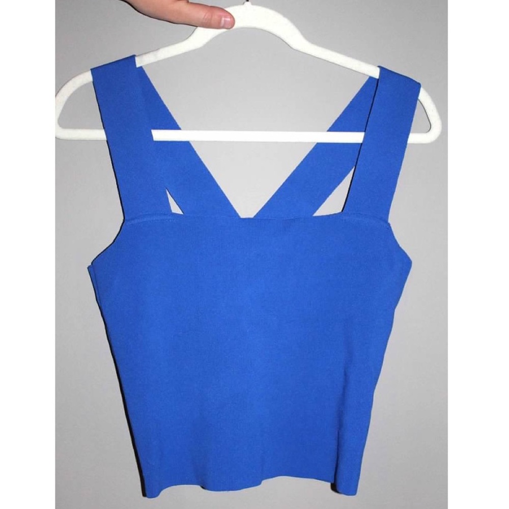 Blue Going-out Tank Top